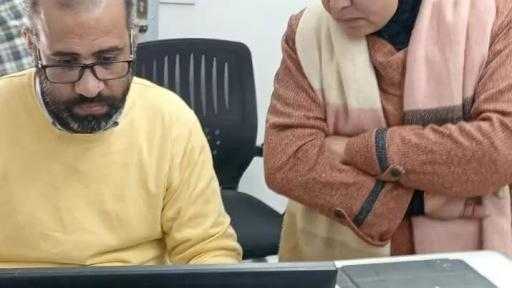 رئيس المركز تتفقد المركز التكنولوجى والادارة الهندسية لمتابعة ملفات التصالح ببنى مزار