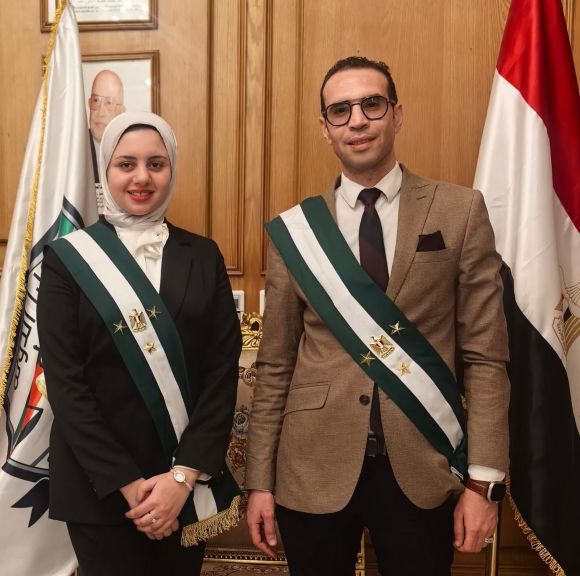 المستشار كارم سعد والمستشار ايه توفيق