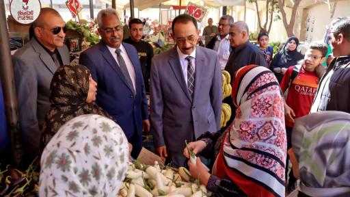 في أولى ساعات وصوله عقب توليه محافظا لسوهاج.. ” راشد ” يقوم بجولة ميدانية موسعة بشوارع مدينة سوهاج .. ويتفقد المركز التكنولوجي بحي شرق ومستشفى الهلال ومعرض ” أهلا رمضان ” وسوق مدينة ناصر