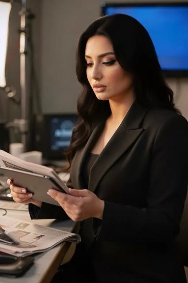 الكاتبة والمحررة الإعلامية الدكتورة دينا المصري