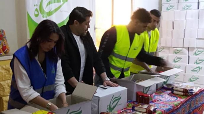 بمشاركة متطوعي المستقبل.. حياة توزع ٥٠٠٠ كرتونة رمضان بالتعاون مع المجلس العربي