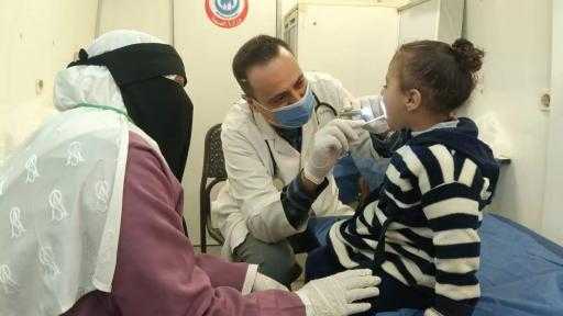 صحة المنيا: قافلة ”حياة كريمة” بقرية الجزائر بمركز سمالوط تقدم 1524 خدمة طبية للمواطنين