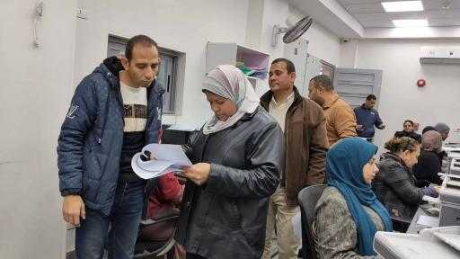 اكرام محمود تتفقد المركز التكنولوجى والادارة الهندسية لمتابعة ملفات التصالح ببنى مزار