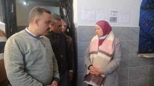 اكرام محمود تتابع مبادارات الافطار بقرية القيس