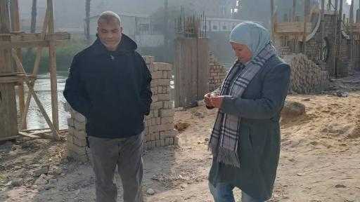 رئيس المركز  تتابع مشروعات الخطة الاستثمارية ببنى مزار