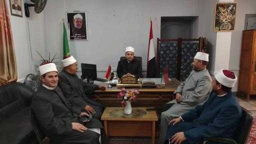رئيس منطقة المنيا الأزهرية يستقبل قيادات وعظ المنيا لبحث تعزيز التعاون الدعوي والتعليمي