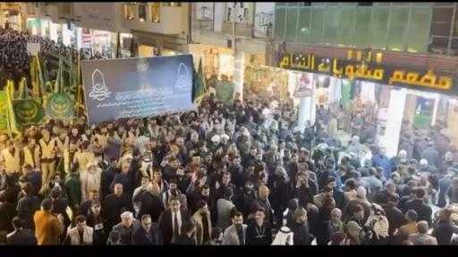 ”القادرية الكسنزانية” تُحيي ذكرى استشهاد الإمام علي بن أبي طالب بمسيرات مليونية