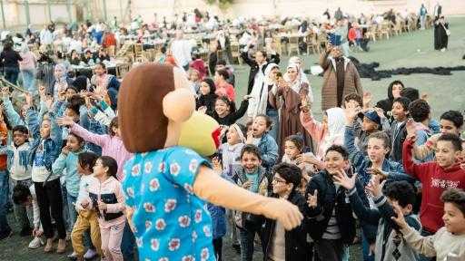 ”إفطار الناس الحلوة”.. يوم من البهجة لـ 750 طفل من الأيتام وذوي الهمم بنادي السكة الحديد