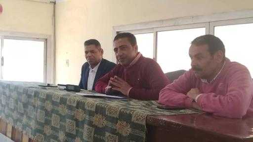 استعدادا لعيد الفطر المبارك،،،  رئيس مدينة مطاي يعقد اجتماعا موسعاً مع السادة نواب رئيس المركز  ومديري الإدارات الخدميه بالمركز ورؤساء القرى و الأحياء لبحث استعدادات استقبال عيد الفطر بمطاي