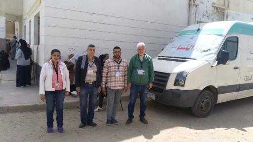 صحة المنيا: تقديم 1415 خدمة طبية وعلاجية مجانية لـ 843 مواطناً بقرية ”بني غني” ضمن مبادرة ”حياة كريمة”