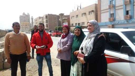 اكرام محمود : رئيس المركز تتابع مشروعات الخطة الاستثمارية ببنى مزار