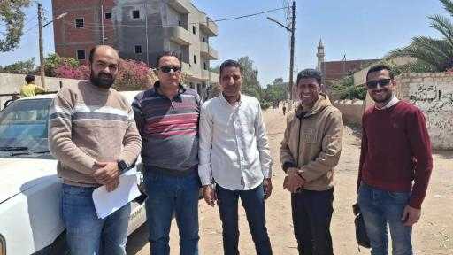 رئيس المركز :ضمن المبادرة الرئاسية ”حياة كريمة”  معاينة محطات معالجة الصرف الصحي بقرية الجرنوس وقرية ساقولا