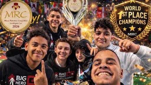 ”بيج هيرو” ينتزع صدارة العالم في البطولة الدولية للروبوت باليونان