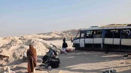 إصابة 18 طالبًا في انقلاب أتوبيس جامعي في المنيا