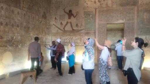 المنيا على خريطة السياحة العالمية..  بني حسن تستقبل وفد ملتقى جبل الطير الدولي في رحلة بين الفن والتاريخ على أرض عروس الصعيد