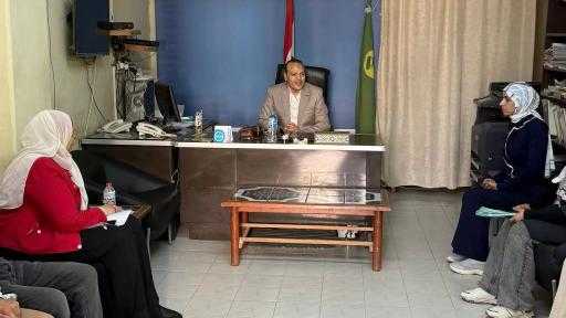 تعزيزًا للتعاون بين الصحة والتعليم… الإدارة الصحية تعقد اجتماعًا مع الأخصائيين الإجتماعيين بالمدارس وفرق التمريض  بوحدات القرى المواطنة.