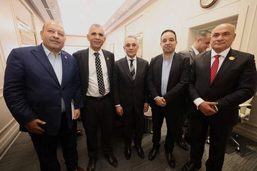 النائب حمادة حلبى والنائب محمود عبد الحفيظ