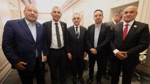 بحضور حلبى وعبد الحفيظ وزير العدل يلتقي السادة أعضاء مجلسي النواب والشيوخ  لتعزيز التعاون ودعم تطوير منظومة العمل المؤسسي