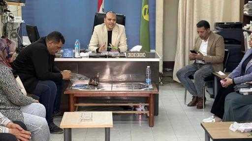 في إطار توجيهات وزارة الصحة والسكان بتكثيف المتابعة الميدانية والإرتقاء بمستوى الأداء