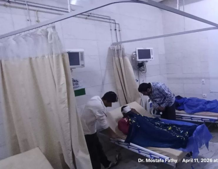 د احمد منصور يتابع حالات الحادث