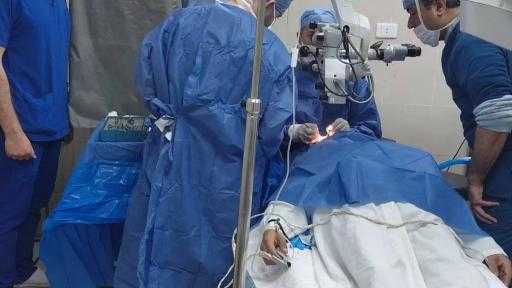 بنى سويف : نجاح اطباء بنى سويف فى اجراء عملية زرع قرنية .. بنى سويف : حسن الجلاد