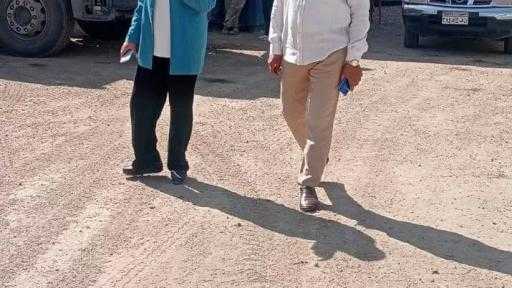 اكرام محمود رئيس مركز ومدينة بنى مزار فى جولة ميدانية للحملة الميكانيكية