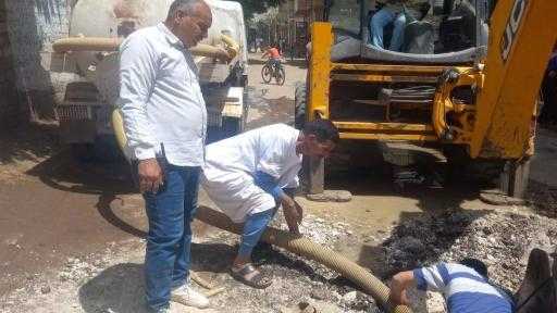 استجابة سريعة لشكاوى المواطنين ببنى صامت