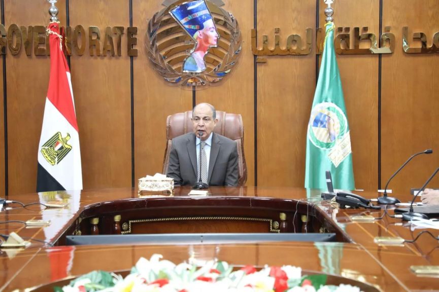 محافظ المنيا عماد كدوانى