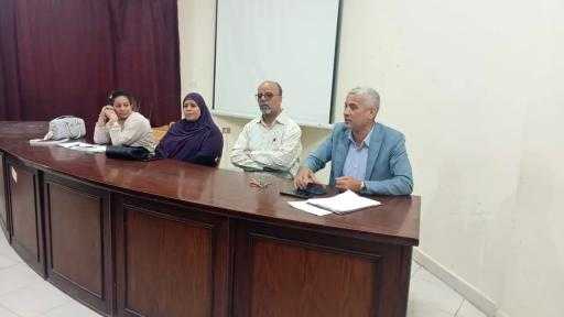 ندوة بصحة بنى مزار عن :  قضايا العنف ضد المرأة وسبل مواجهتها