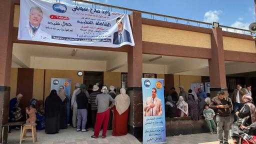 بصمة إنسانية في ”جلال وعتيبة”.. النائب وليد التمامي والبروفيسور جمال شيحة يداويان أوجاع البسطاء بقوافل طبية شاملة