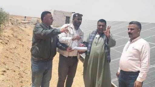 رئيس المركز : استمرار الجولات الميدانية لتقنين اراضى املاك الدولة ببنى مزار  المنيا : حسن الجلاد