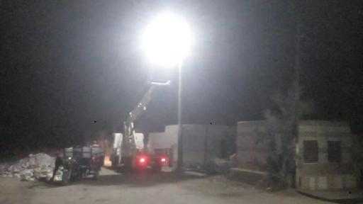 رئيس المركز : رفع كفاءة الانارة بالمدينة وقرى ابوجرج  - المنيا : حسن الجلاد