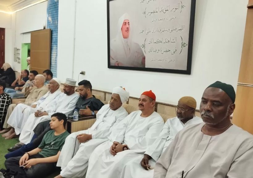 صوفية السودان تشارك بفعاليات مجالس النور 