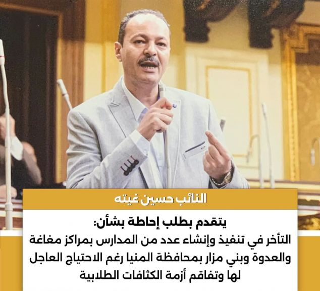 النائب : حسين غيته