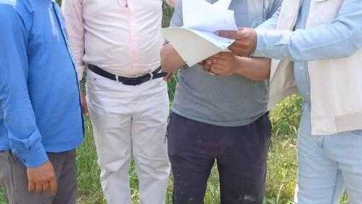 رئيس المركز : استمرار الجولات الميدانية لتقنين اراضى املاك الدولة ببنى مزار