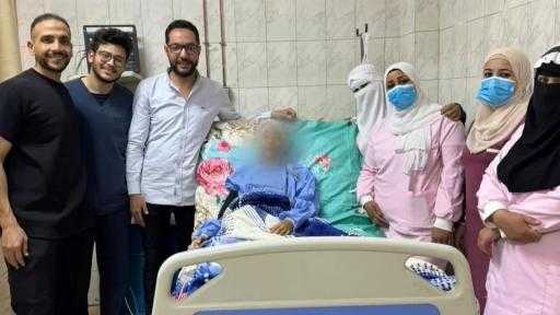 مستشفى الفكرية المركزي ينقذ حياة شابة عشرينية بعد تدهور حاد في حالتها الصحية - المنيا : حسن الجلاد