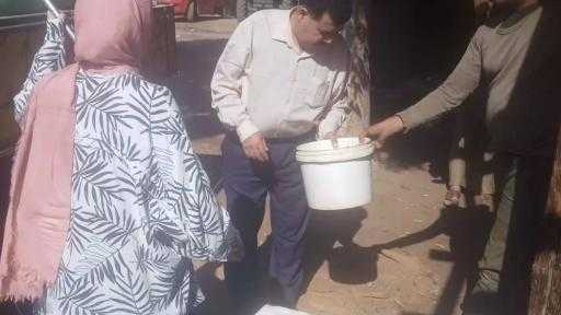 رئيس مدينه مطاي يتابع استلام القمح بشون وصوامع تخزين القمح المحلي ويوجه بالالتزام بالضوابط.- المنيا : حسن الجلاد