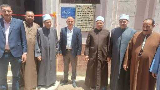محافظ بني سويف ينيب رئيس مركز ببا في افتتاح مسجد”عمر بن الخطاب”بسدس - بنى سويف : يارا احمد