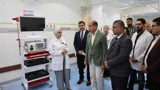بتكلفة 6 ملايين جنيه..  محافظ المنيا يتفقد وحدة مناظير الجهاز الهضمي الجديدة بسمالوط التخصصي استعدادًا للتأمين الصحي الشامل