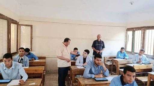 متابعة ميدانية لسير امتحانات نهاية العام الدراسي ٢٠٢٦ - المنيا :حسن الجلاد