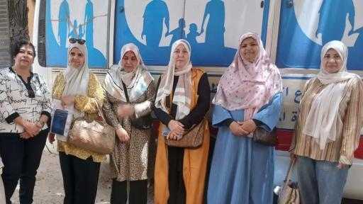 فاعليات اليوم الرابع من الحملة التنشيطية لتنظيم الأسرة تحت شعار مشوار الألف الذهبيه يبدأ بخطوه
