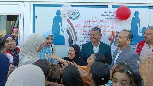 تحت شعار ”صحة وعيدية”.. ”صحة المنيا” تشارك المواطنين بهجة العيد وتُكرم الأمهات المثاليات - المنيا : حسن الجلاد