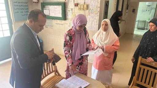 متابعة ميدانية مستمرة.. مدير الإدارة الصحية وفريق الإشراف يتفقدون الوحدات الصحية خلال رابع أيام عيد الأضحى المبارك - المنيا : حسن الجلاد