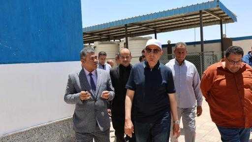قبيل ساعات من انطلاق التشغيل التجريبي لمنظومة التأمين الصحي الشامل..  محافظ المنيا يتابع مشروعات «حياة كريمة» بقطاع الصحة في ديرمواس