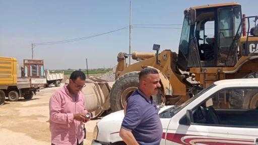 رئيس المركز: تتابع استكمال الاعمال الانشائية لحضانه الشيخ فضل - المنيا : حسن الجلاد