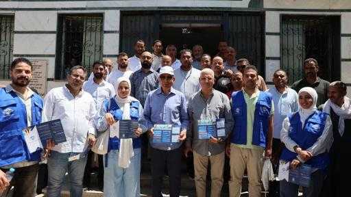 بنسبة إنجاز تخطت 99%  محافظ المنيا يتابع الخدمات الرقمية بالمركز التكنولوجي بمطاي.. ويلتقي فرق التوعية بمنظومة التأمين الصحي الشامل