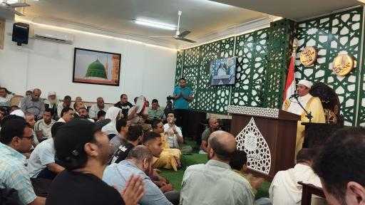 مدائح نبوية وأجواء روحانية في ”مجالس النور” بالحسين