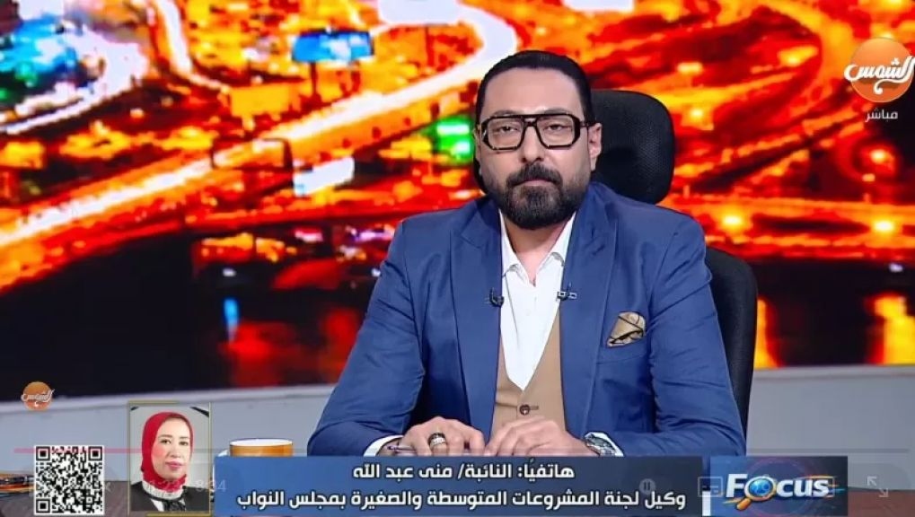 الدكتورة منى عبد الله، وكيل لجنة المشروعات المتوسطة والصغيرة بمجلس النواب