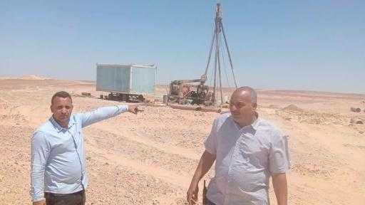رئيس المركز : استمرار الجولات الميدانية لتقنين اراضى املاك الدولة ببنى مزار
