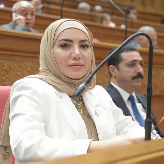  النائبة عبير عطا الله، عضو لجنة التعليم بمجلس النواب